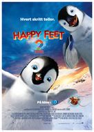 Happy Feet Two - Norwegian Movie Poster (xs thumbnail)