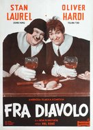 The Devil&#039;s Brother - Yugoslav Movie Poster (xs thumbnail)