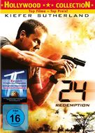 24: Redemption - German DVD movie cover (xs thumbnail)