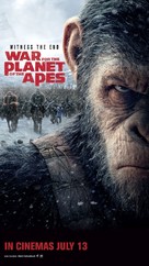 War for the Planet of the Apes - Singaporean Movie Poster (xs thumbnail)