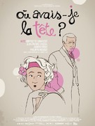 O&ugrave; avais-je la t&ecirc;te? - French Movie Poster (xs thumbnail)