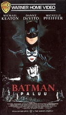 Batman Returns - Finnish VHS movie cover (xs thumbnail)