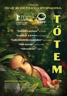 T&Oacute;TEM - Spanish Movie Poster (xs thumbnail)
