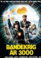 Exterminators of the Year 3000 - Danish Movie Poster (xs thumbnail)