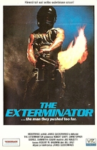 The Exterminator - Finnish VHS movie cover (xs thumbnail)