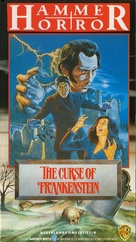 The Curse of Frankenstein - Dutch VHS movie cover (xs thumbnail)