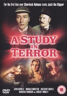 A Study in Terror - British DVD movie cover (xs thumbnail)