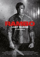 Rambo: Last Blood - Norwegian Movie Poster (xs thumbnail)