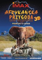 African Adventure: Safari in the Okavango - Polish Movie Poster (xs thumbnail)