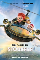 Storks - Norwegian Movie Poster (xs thumbnail)
