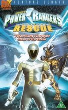 Power Rangers Lightspeed Rescue - Titanium Ranger: Curse of the Cobra - British VHS movie cover (xs thumbnail)