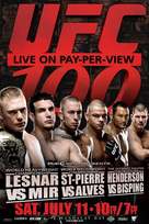 UFC 100: Lesnar vs. Mir - Movie Poster (xs thumbnail)