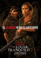 A Quiet Place: Part II - Spanish Movie Poster (xs thumbnail)
