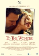 To the Wonder - Italian Movie Poster (xs thumbnail)