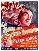 The Beast with Five Fingers - Belgian Movie Poster (xs thumbnail)