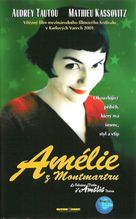Le fabuleux destin d&#039;Am&eacute;lie Poulain - Czech VHS movie cover (xs thumbnail)