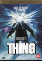 The Thing - British DVD movie cover (xs thumbnail)