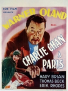 Charlie Chan in Paris - Belgian Movie Poster (xs thumbnail)