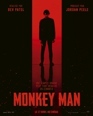 Monkey Man - French Movie Poster (xs thumbnail)