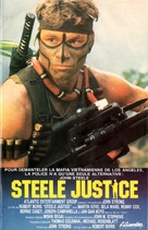 Steele Justice - French VHS movie cover (xs thumbnail)