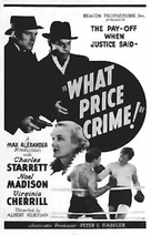 What Price Crime - poster (xs thumbnail)