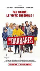 Les barbares - French Movie Poster (xs thumbnail)