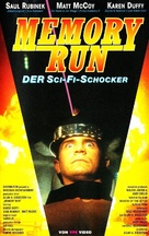 Memory Run - German VHS movie cover (xs thumbnail)