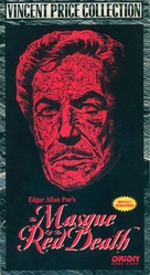 The Masque of the Red Death - VHS movie cover (xs thumbnail)