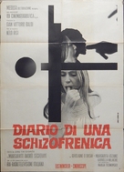 Diario di una schizofrenica - Italian Movie Poster (xs thumbnail)