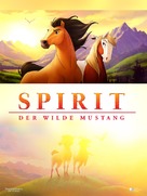 Spirit: Stallion of the Cimarron - German DVD movie cover (xs thumbnail)