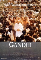 Gandhi - German Movie Poster (xs thumbnail)