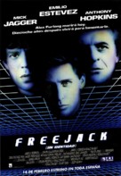 Freejack - Spanish Movie Poster (xs thumbnail)