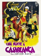 A Night in Casablanca - Italian Movie Poster (xs thumbnail)
