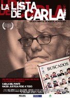 La liste de Carla - Spanish Movie Poster (xs thumbnail)