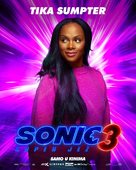 Sonic the Hedgehog 3 - Croatian Movie Poster (xs thumbnail)