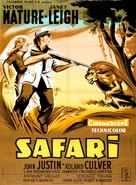 Safari - French Movie Poster (xs thumbnail)
