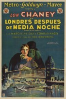 London After Midnight - Argentinian Movie Poster (xs thumbnail)