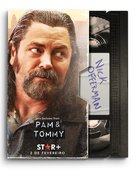 Pam &amp; Tommy - Brazilian Movie Poster (xs thumbnail)