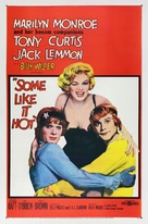 Some Like It Hot - Theatrical movie poster (xs thumbnail)