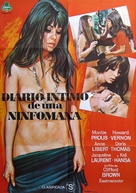 Le journal intime d&#039;une nymphomane - Spanish Movie Poster (xs thumbnail)