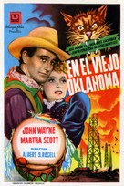 In Old Oklahoma - Spanish Movie Poster (xs thumbnail)