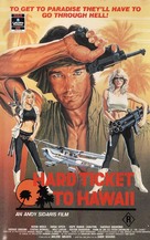 Hard Ticket to Hawaii - VHS movie cover (xs thumbnail)