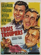 Soldiers Three - Belgian Movie Poster (xs thumbnail)