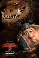 How to Train Your Dragon 2 - Spanish Movie Poster (xs thumbnail)