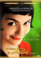 Le fabuleux destin d&#039;Am&eacute;lie Poulain - Brazilian DVD movie cover (xs thumbnail)
