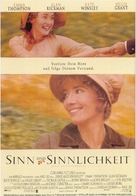 Sense and Sensibility - German Movie Poster (xs thumbnail)