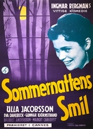 Sommarnattens leende - Danish Movie Poster (xs thumbnail)