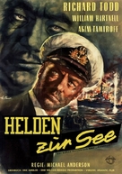 Yangtse Incident: The Story of H.M.S. Amethyst - German Movie Poster (xs thumbnail)
