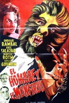 El hombre y el monstruo - Mexican Movie Poster (xs thumbnail)
