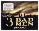 3 Bad Men - Movie Poster (xs thumbnail)